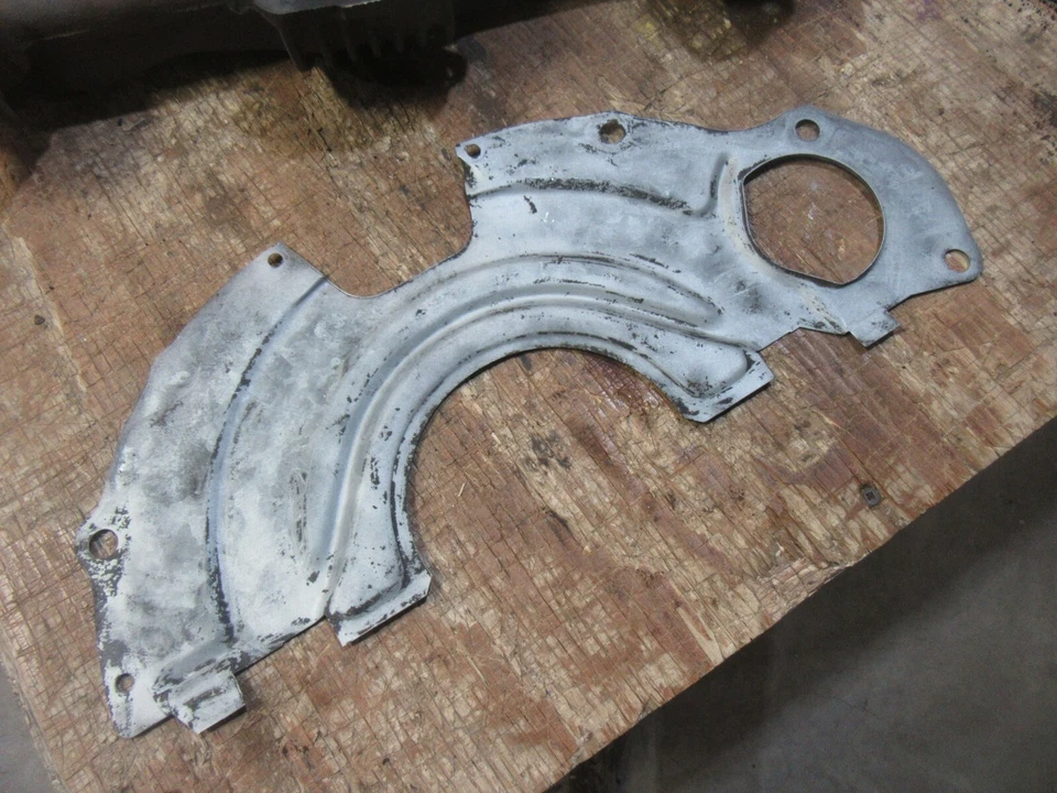 1976 Dodge W100 truck automatic transmission v8 engine cover shield starter - Image 2 of 2