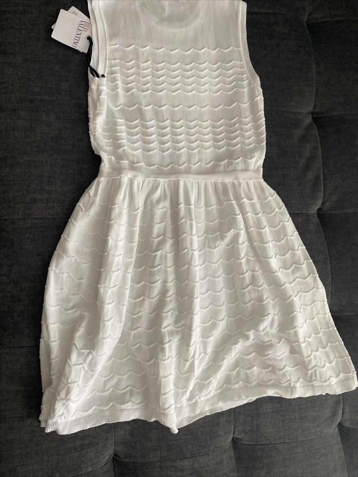 Valentino Abito Rosso Bianco Grande