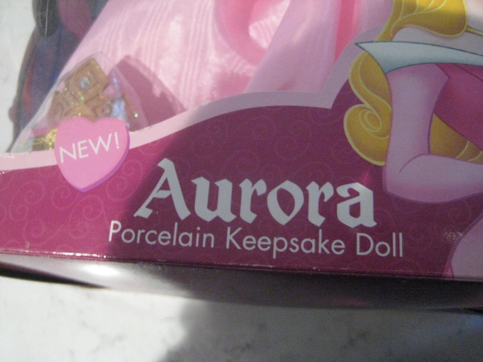 Disney Princess Aurora 16 inch Porcelain Keepsake Doll 2002 The Brass Key Inc. 