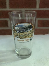 APPALACHIAN BREWING Co Pint BEER GLASS “Notably Fresh” Harrisburg PA