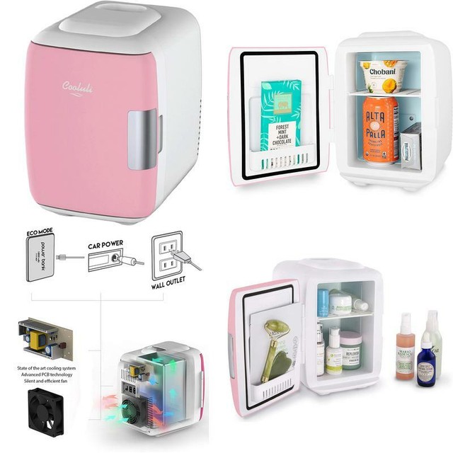 cooluli mini fridge 12 can
