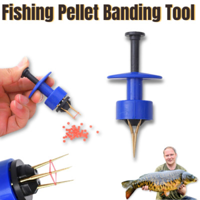 1 x Pellet Bait Bander Tool + Bait Bands UK Stock Only £4.39 with FREE POST