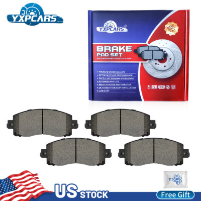 Front Ceramic Brake Pads for Subaru Legacy Crosstrek Forester Impreza 2017-2022