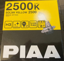 Piaa 22-13403 Solar Yellow H3 Light Bulb 2500k - 12v 55w 2 Pack Piaa 22-13403 Solar Yellow H3 Light Bulb 2500k - 12v 55w 2 Pack