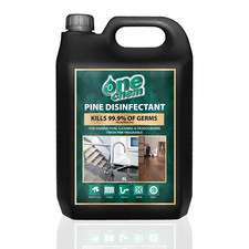 Pine Disinfectant 5 L, Concentrate, Deodoriser, Disinfectant, Cleaner, One Chem