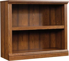 Miscellaneous Storage 2-Shelf Bookcase/ Book Shelf, Washington Cherry Finish