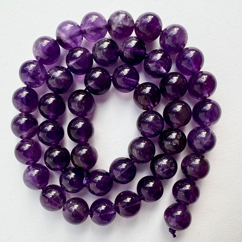 Amethyst Edelstein Perlen Strang 4mm Halbedelstein Lose Perlen Schmuckherstellun - Bild 8 von 9