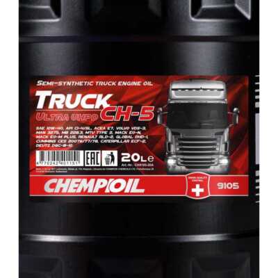 20L CHEMPIOIL Premium Motoröl CH-5 TRUCK Ultra UHPD 10W-40 CATERPILLAR ECF-2