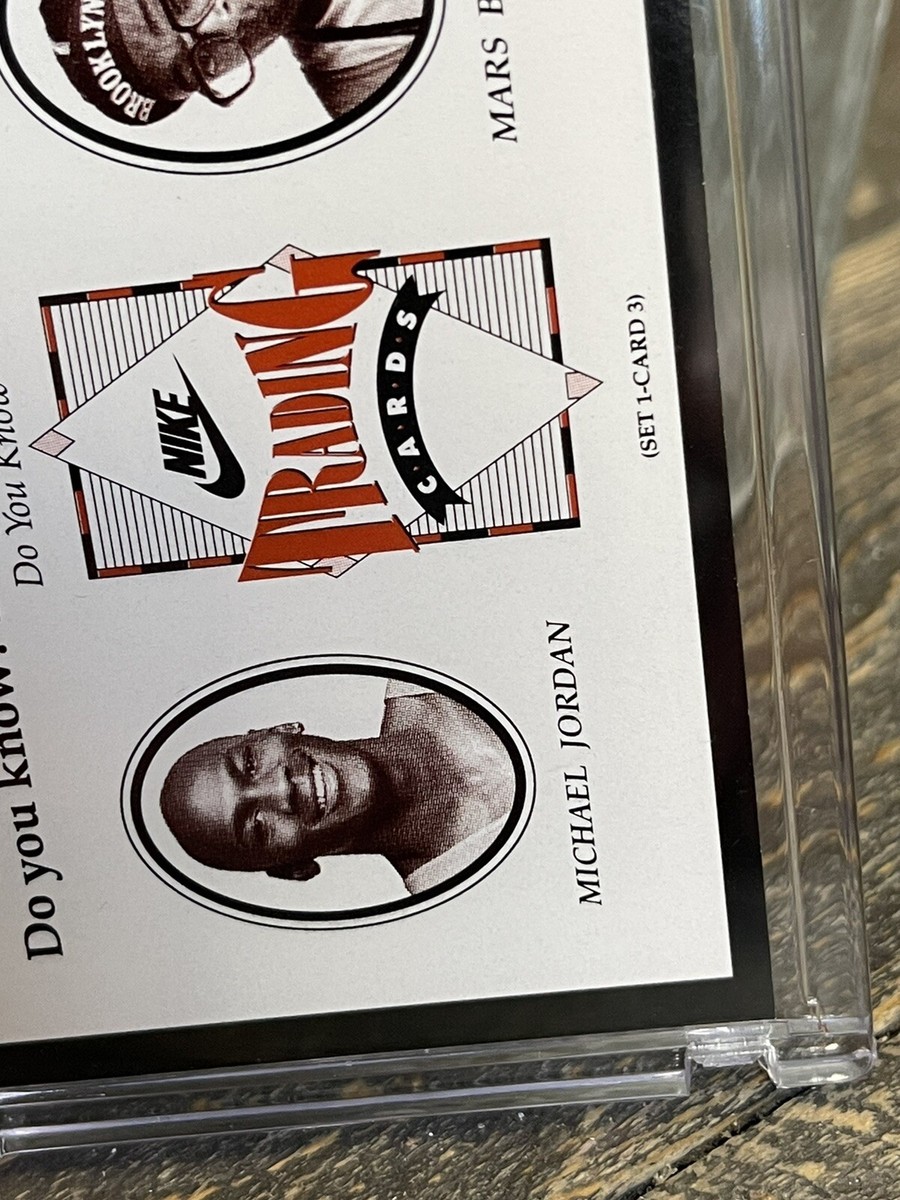 Michael Jordan rare AIR / ジョーダン＋おまけカード付き Michael Jordan Card -RARE * NIKE AIR JORDAN PROMO