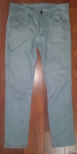 Levi's 511 Grey Jeans Slim Fit Black Label W32 L32 - Excellent Condition - Picture 1 of 10