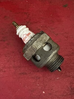 HARLEY OEM Knucklehead Flathead Panhead Champion #3 Spark Plug 172D | eBay