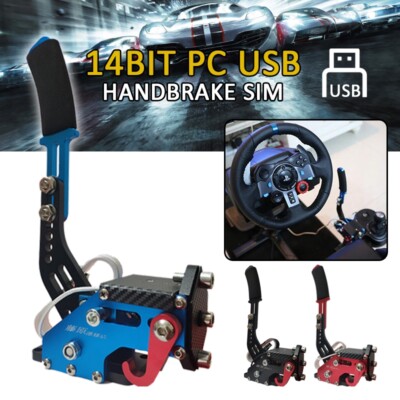 14Bit USB Handbrake For G25/27/29 T500 PC Racing Games FANATECOSW DIRT RALLY ot2