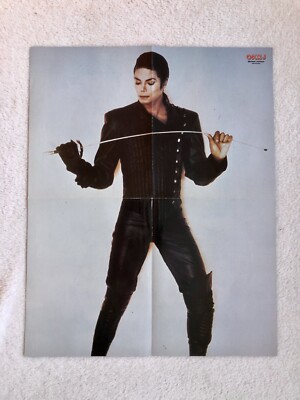 マイケルジャクソン値下げ‼️が表紙で載ってるOK magagine Michael Jackson 1991 Poster Swedish Music magazine Okej Vintage