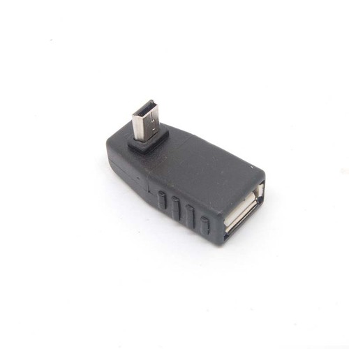 90 Degree Up Angle USB Type A Female to Mini B 5 Pin Male Converter Adapter - Picture 5 of 5