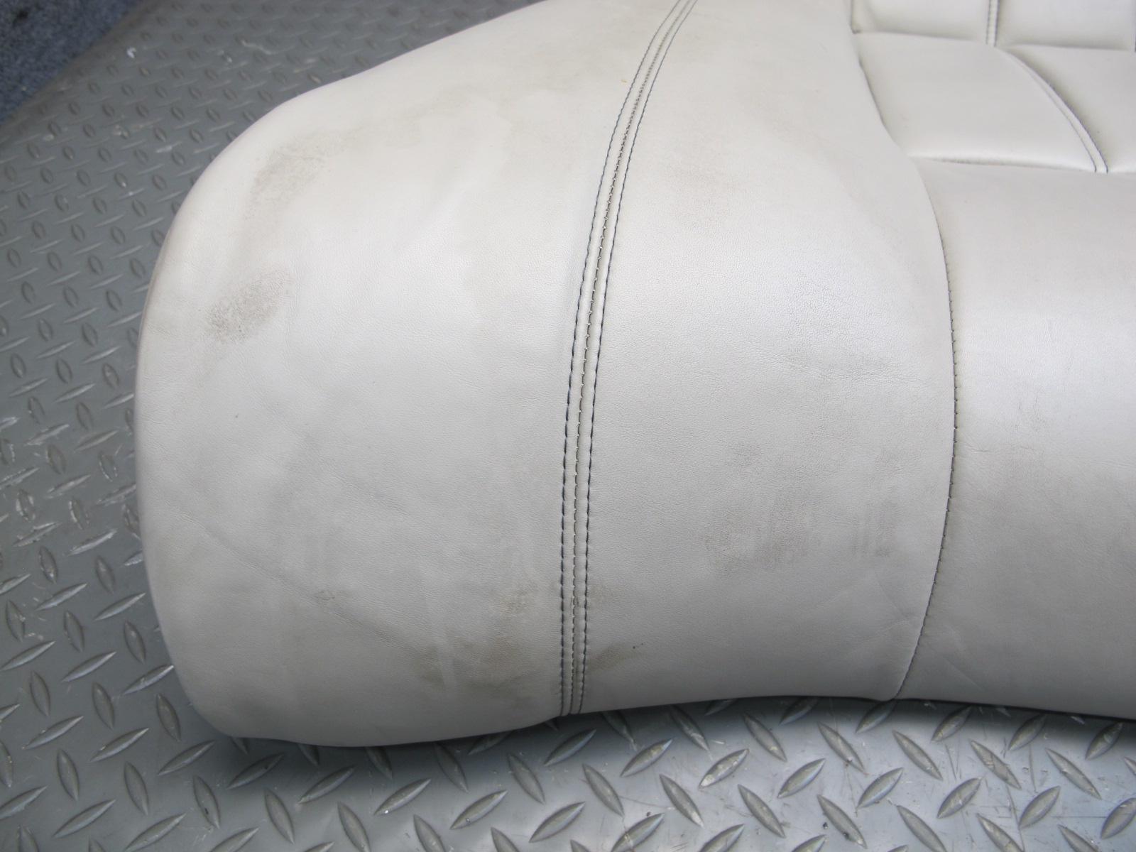 07-11 BENTLEY CONTINENTAL GTC CONVERTIBLE FRONT & REAR LEATHER SEAT BEIGE SET