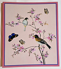 Vintage 1995 Hallmark Refillable Photo Scrapbook Album Birds