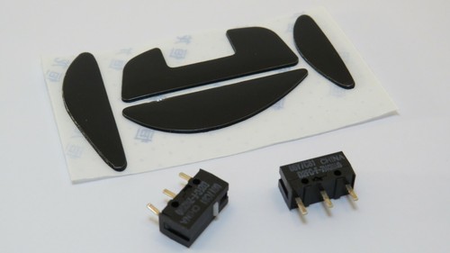 Mausfüße & Schalter (R & L 20M-Klick) für Logitech G700 & G700s Gaming-Maus - Bild 4 von 4