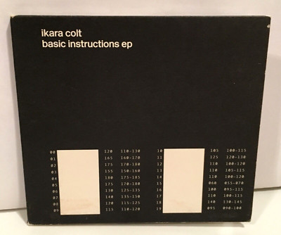 IKARA COLT BASIC INSTRUCTIONS EP CD 2002 FANTASTIC PLASTIC EPITAPH INDIE ALT !!!