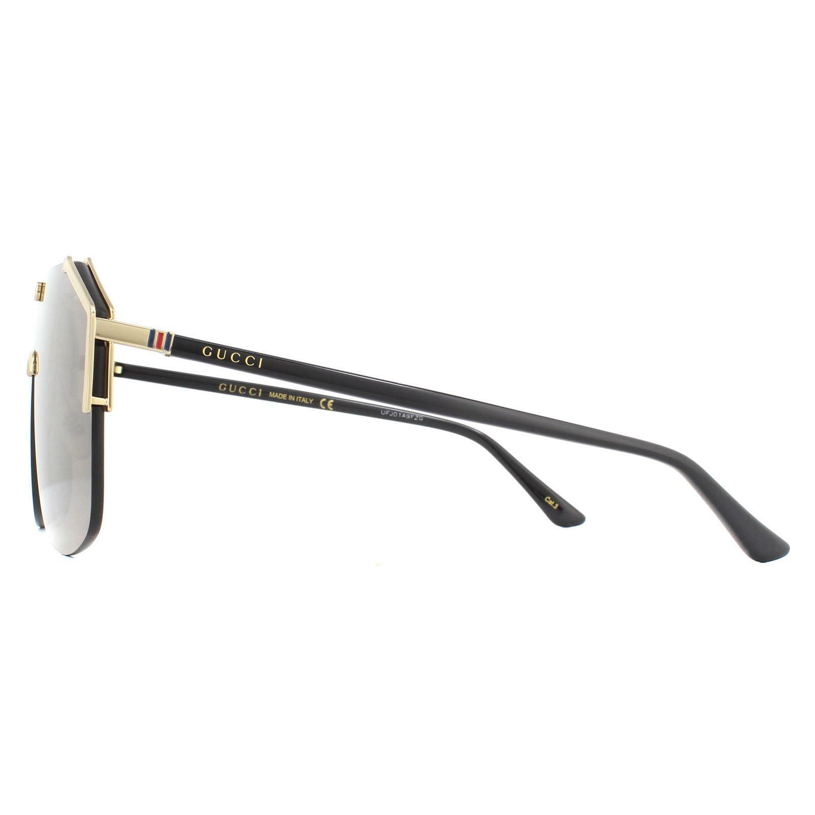 Gucci Sunglasses Gg0291s 002 Gold and Black Brown for sale online | eBay