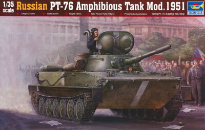 Trumpeter Tank Models Russian PT-76 Amphibious Tank Mod.1951