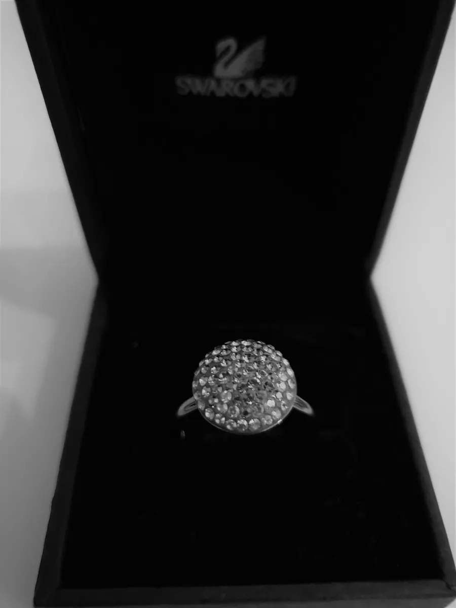 Swarovski black diamond best sale ring