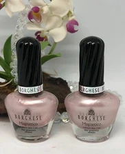 2x Borghese Magnetico Adhesive Nail Base Coat Nail Polish - Full Size - New