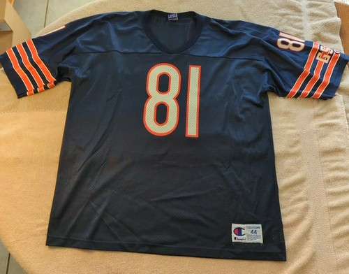 Vintage Chicago Bears Football Jersey Bobby Engram Champion Mens Size 44 Large - Picture 2 of 15