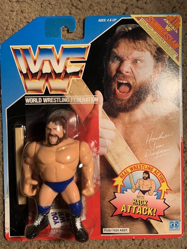 Wwf Hasbro Series 2 Hacksaw Jim Duggan Summerslam ...