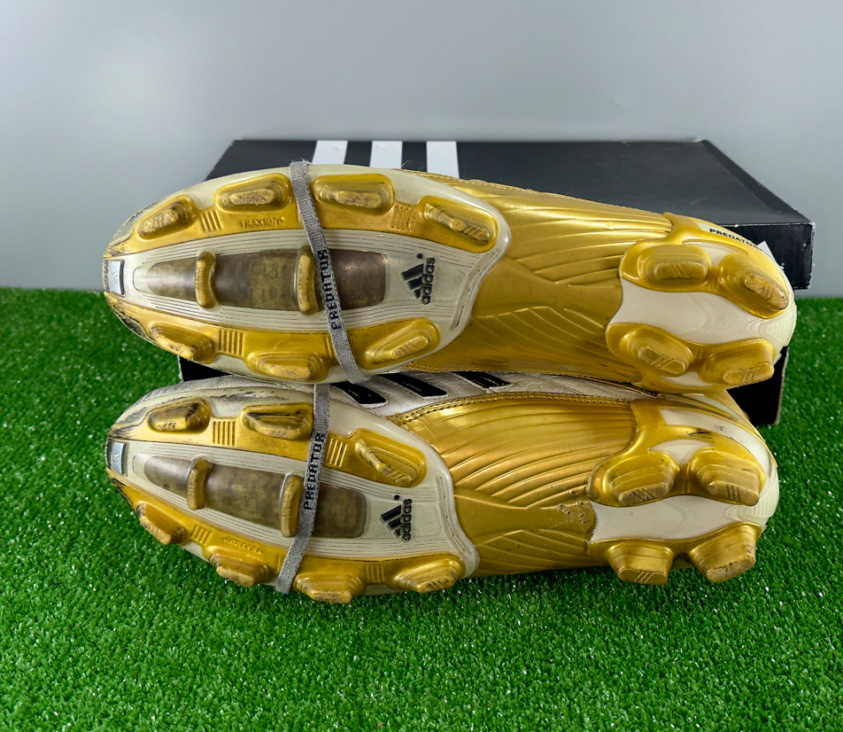 Adidas Predator Absolute FG 2006 Elite US12 UK11.5 Gold boots