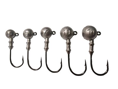 1/32oz Jig Heads 40-Piece Fishing Jig Heads Hooks Set - Assorted Round Jig Heads 1/4oz To 1/32oz With 3D Eyes For Crappie, Bass, Walleye Crappie Bass Walleye Jig Head Kit 1/32oz Jig Heads 40-Piece Fishing Jig Heads Hooks Set - Assorted Round Jig Heads 1/4oz To 1/32oz With 3D Eyes For Crappie, Bass, Walleye Crappie Bass Walleye Jig Head Kit