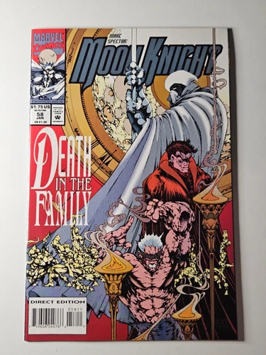 Marc Spector Moon Knight 58 STEPHEN PLATT Cover NM+ Werewolf by Night