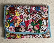 Ju Ju Be X Tokidoki Cute Donut Print Foam Travel Diaper Changing Pad EUC