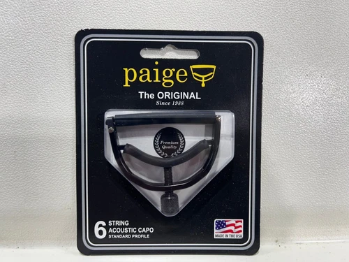 Paige Guitar capo Clik™ 6-String Acoustic Capo standard profile