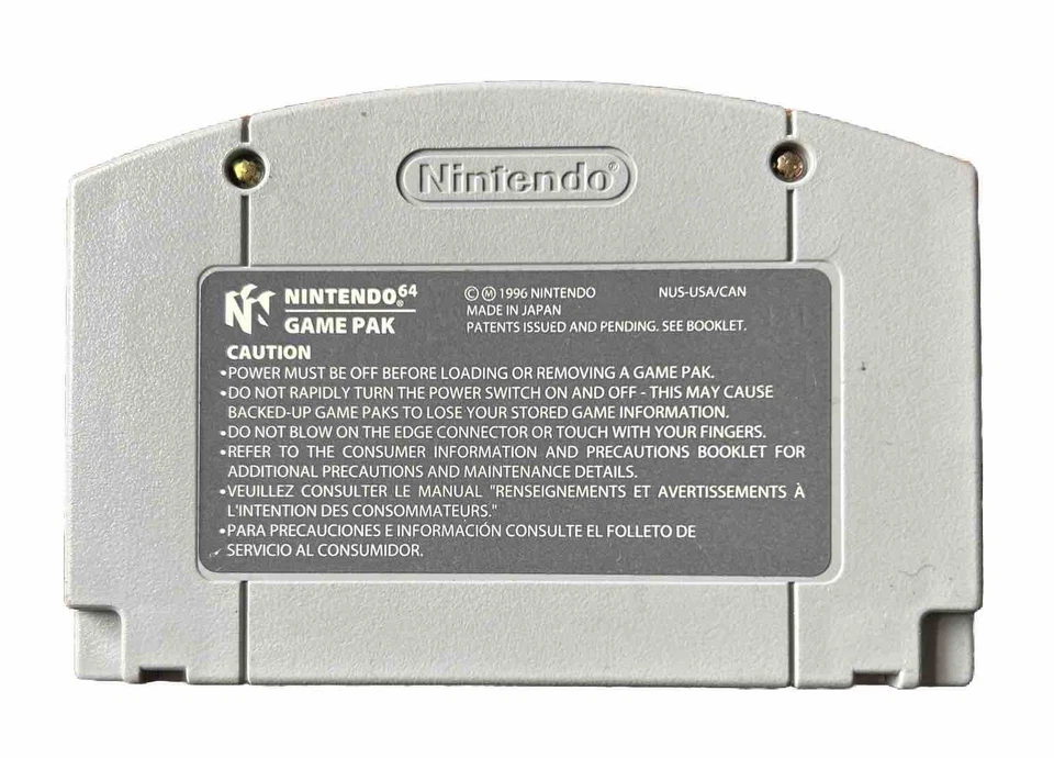 TUROK DINOSAUR HUNTER - NINTENDO 64 - CARTRIDGE ONLY - US/NTSC VERSION - Image 2 of 2