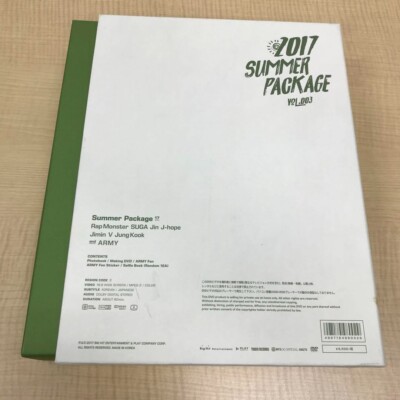 BTS BANGTAN 2017 Summer Package Vol 3 Official DVD Full Set