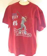 Kids Youth Boys Nike Philadelphia Phillies Chase Utley 26 Photo MLB T-Shirt