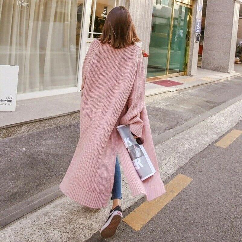 Long top flowing cardigan