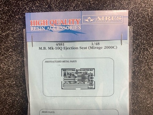 1/48 Aires - 4581 M.B. Mk.10Q Mirage 2000C Ejection Seats - Ships From USA - Picture 4 of 5