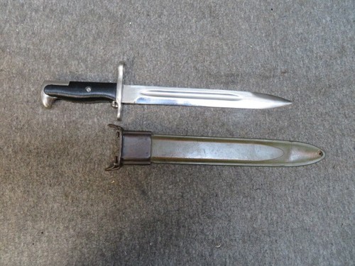 WWII US M1 BAYO FOR M1 GARAND & 1903/03A3 SPRINGFIELD-AMERICAN FORK & HOE - 第 1/11 張圖片