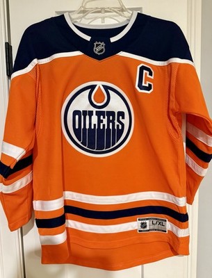 Edmonton Oilers Connor McDavid Youth Jersey Size L/Xl