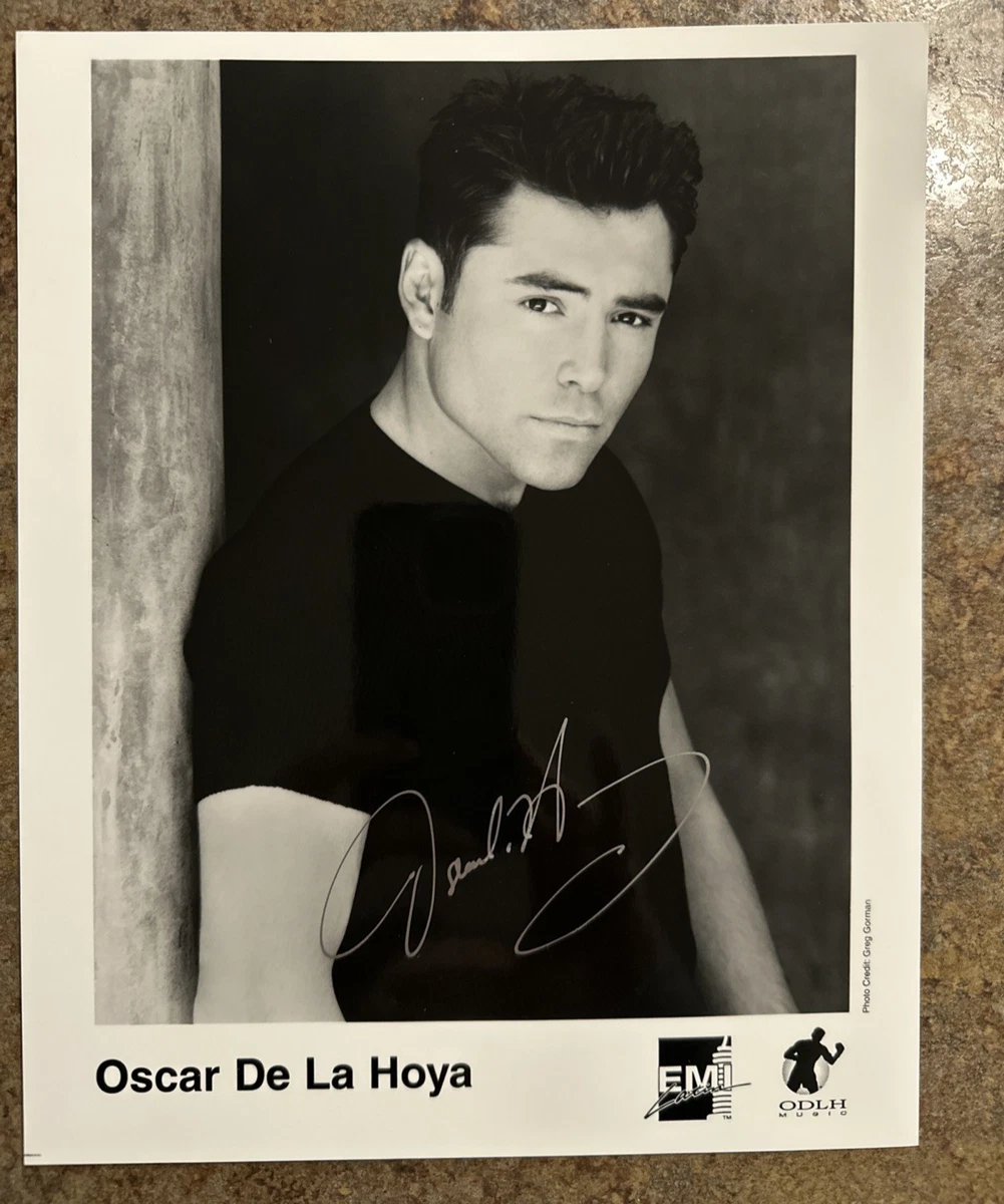 Oscar De La Hoya Signed Photo for sale | eBay