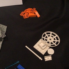 Vintage  LEGO  Star Wars Set 7130 SNOWSPEEDER (1999) NOT COMPLETE