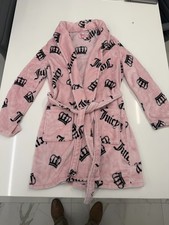Juicy Couture Robe Pink L/XL Sleepwear - baddie