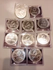 1 Troy ounce .999 fine silver coin X 10 pieces