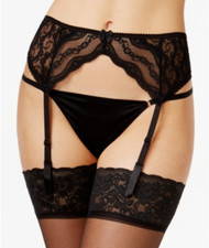 B.tempt'd by Wacoal Lace Kiss Garter Belt M/L