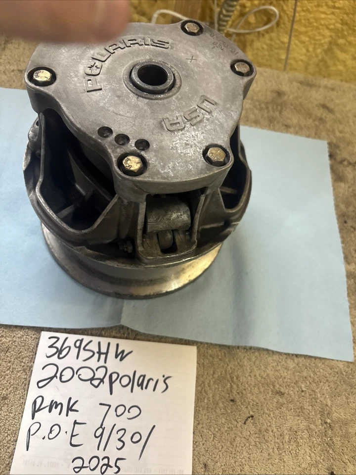 Polaris RMK 700 2002 embrague de accionamiento primario 369 Foto 3 de 4