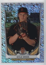 2014 Bowman Draft Top Prospects Chrome Shimmer Refractor /15 Kyle Crick #CTP-63