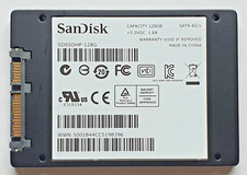 128GB SATA III SanDisk Ultra Plus SSD SDSSDHP-128G 2D-NAND MLC 2.5" Hard Drive