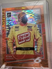 🔥2021 Panini Donruss NASCAR Ryan Newman #27 Roush Fenway Optic Orange Prizm🔥