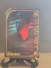 DALTON KNECHT 2024-25 PANINI SILHOUETTE #17 CONTOUR ROOKIE RC SP